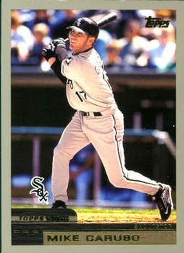 #86 Mike Caruso - Chicago White Sox - 2000 Topps Baseball