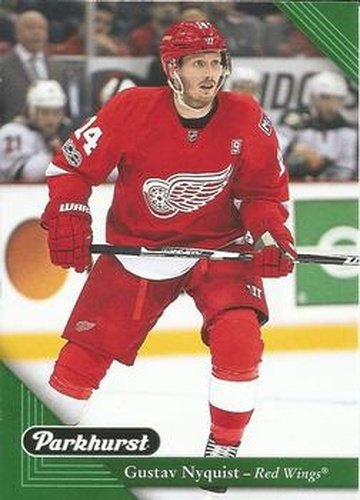 #86 Gustav Nyquist - Detroit Red Wings - 2017-18 Parkhurst Hockey