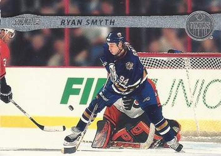 #86 Ryan Smyth - Edmonton Oilers - 2001-02 Stadium Club Hockey