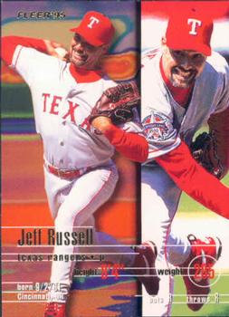 #U-86 Jeff Russell - Texas Rangers - 1995 Fleer Update Baseball