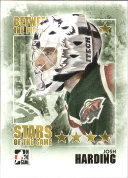 #86 Josh Harding - Minnesota Wild - 2009-10 In The Game Between The Pipes Hockey