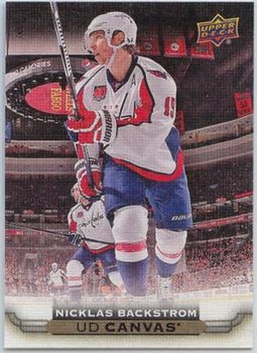 #C86 Nicklas Backstrom - Washington Capitals - 2015-16 Upper Deck - UD Canvas Hockey