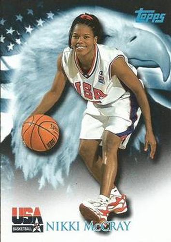 #86 Nikki McCray - USA - 2000 Topps Team USA Basketball