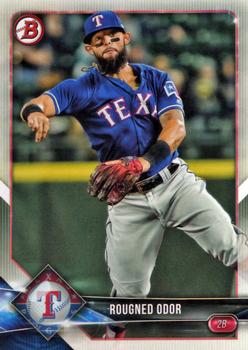 #86 Rougned Odor - Texas Rangers - 2018 Bowman Baseball
