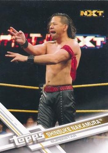 #86a Shinsuke Nakamura - 2017 Topps WWE Wrestling