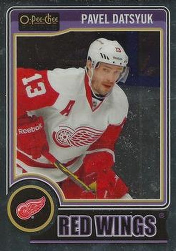 #86b Pavel Datsyuk - Detroit Red Wings - 2014-15 O-Pee-Chee Platinum Hockey