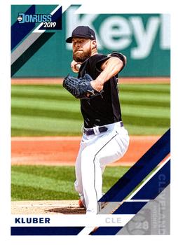 #86b Corey Kluber - Cleveland Indians - 2019 Donruss Baseball