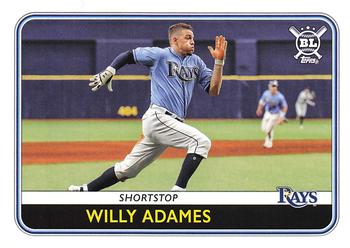 #87 Willy Adames - Tampa Bay Rays - 2020 Topps Big League Baseball