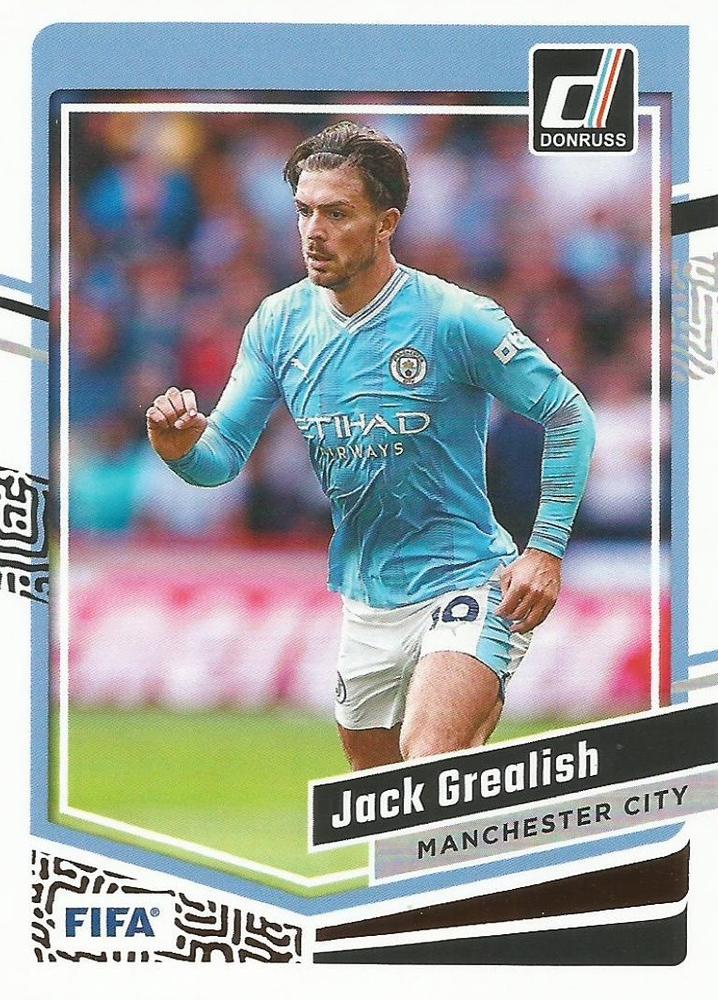 #87 Jack Grealish - Manchester City - 2023-24 Donruss Soccer