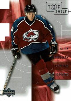 #87 Alex Tanguay - Colorado Avalanche - 2001-02 Upper Deck Top Shelf Hockey
