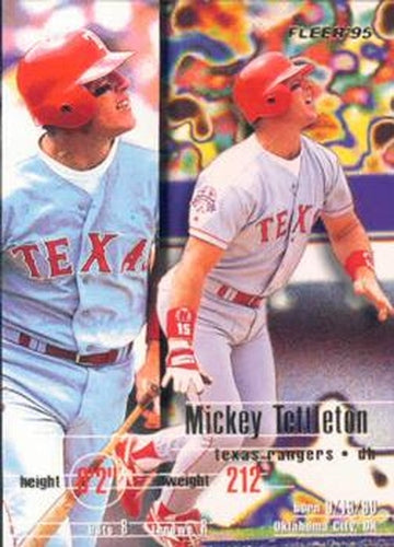 #U-87 Mickey Tettleton - Texas Rangers - 1995 Fleer Update Baseball