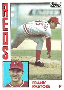 #87 Frank Pastore - Cincinnati Reds - 1984 Topps Baseball