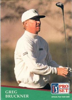 #87 Greg Bruckner - 1991 Pro Set PGA Tour Golf