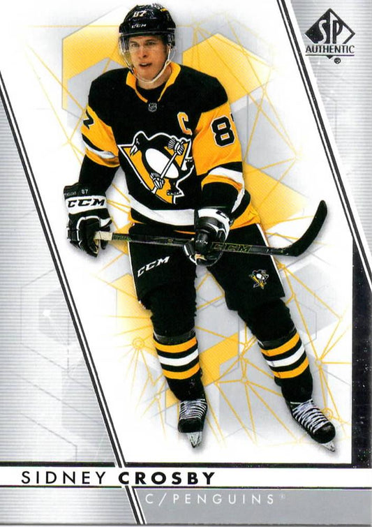 #87 Sidney Crosby - Pittsburgh Penguins - 2022-23 SP Authentic Hockey