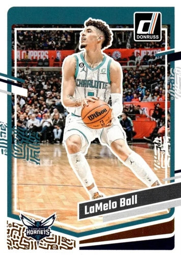 #87 LaMelo Ball - Charlotte Hornets - 2023-24 Donruss Basketball