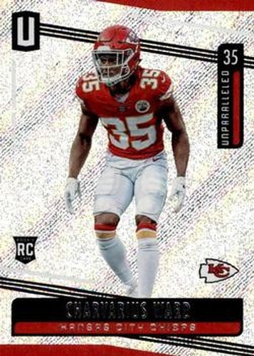 #87 Charvarius Ward - Kansas City Chiefs - 2019 Panini Unparalleled Football