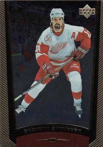 #87 Brendan Shanahan - Detroit Red Wings - 1998-99 Upper Deck Gold Reserve Hockey