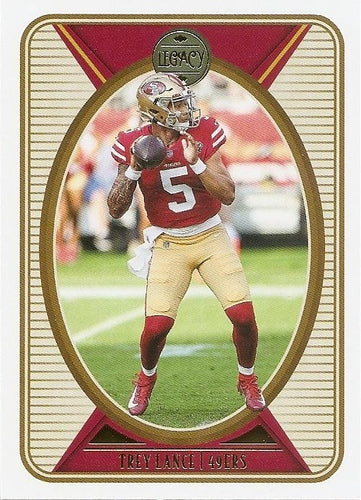 #87 Trey Lance - San Francisco 49ers - 2022 Panini Legacy Football