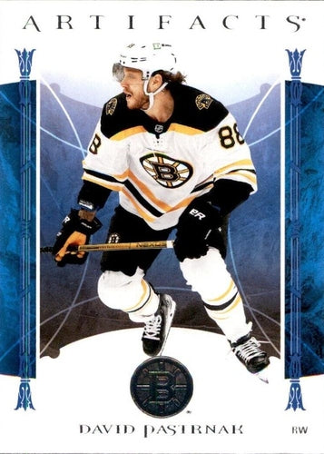 #87 David Pastrnak - Boston Bruins - 2022-23 Upper Deck Artifacts Hockey