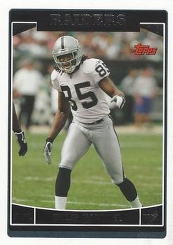 #87 Doug Gabriel - Oakland Raiders - 2006 Topps Football
