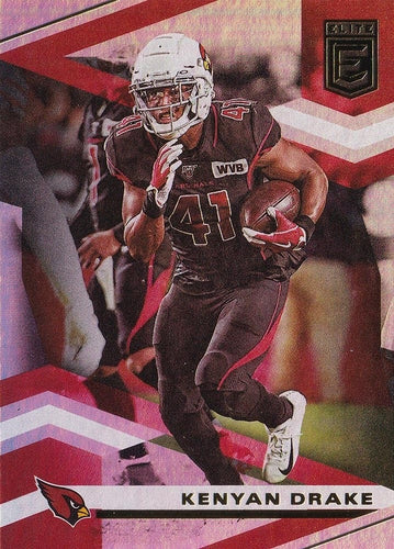 #87 Kenyan Drake - Arizona Cardinals - 2020 Donruss Elite Football