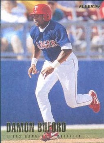#U87 Damon Buford - Texas Rangers - 1996 Fleer Update Baseball