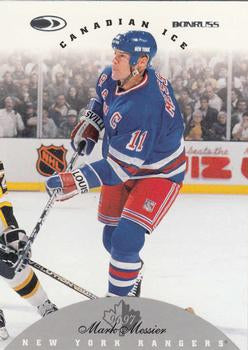#87 Mark Messier - New York Rangers - 1996-97 Donruss Canadian Ice Hockey