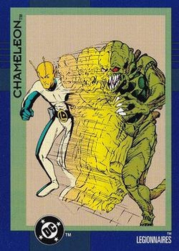 #87 Chameleon - 1993 SkyBox DC Cosmic Teams