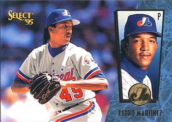 #87 Pedro Martinez - Montreal Expos - 1995 Select Baseball