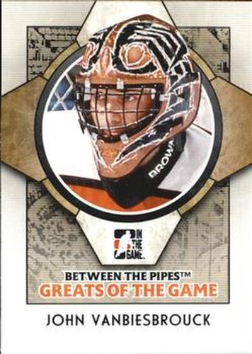 #87 John Vanbiesbrouck - Philadelphia Flyers - 2008-09 In The Game Between The Pipes Hockey