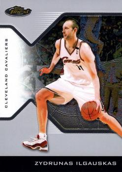 #87 Zydrunas Ilgauskas - Cleveland Cavaliers - 2004-05 Finest Basketball