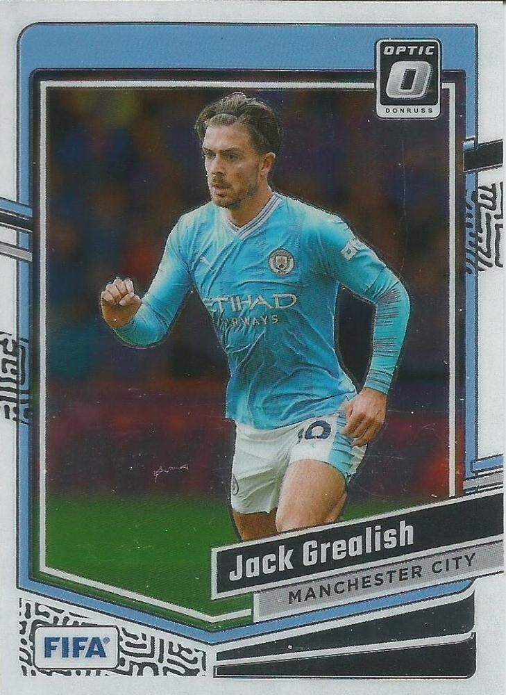 #87 Jack Grealish - Manchester City - 2023-24 Donruss - Optic Soccer