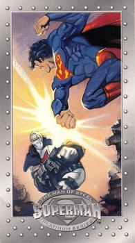 #87 Bloodsport! - 1994 SkyBox Superman Man of Steel Platinum Series