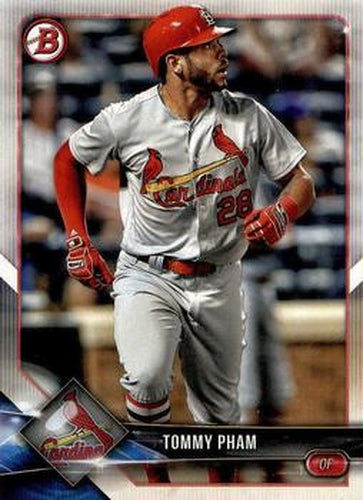 #87 Tommy Pham - St. Louis Cardinals - 2018 Bowman Baseball