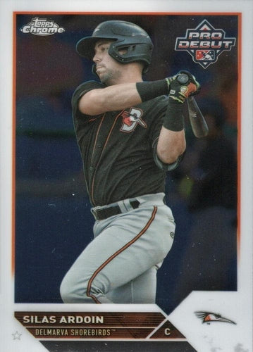 #PDC-87 Silas Ardoin - Delmarva Shorebirds - 2023 Topps Pro Debut - Chrome Baseball