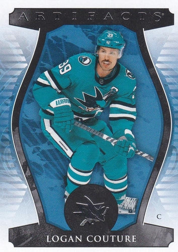 #87 Logan Couture - San Jose Sharks - 2023-24 Upper Deck Artifacts Hockey