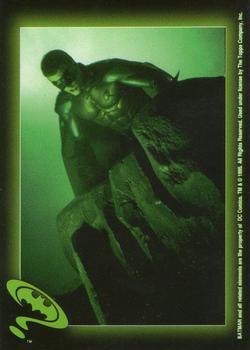#87 Robin on green cliff - 1995 Topps Batman Forever Stickers