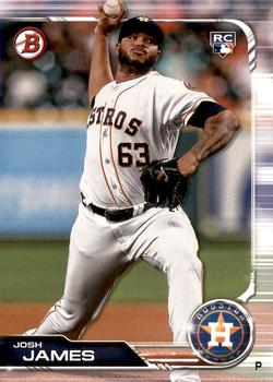 #87 Josh James - Houston Astros - 2019 Bowman Baseball