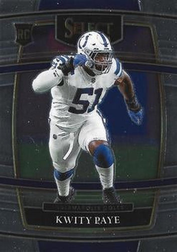 #87 Kwity Paye - Indianapolis Colts - 2021 Panini Select Football