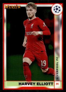 #87 Harvey Elliott - Liverpool - 2022-23 Merlin Chrome UEFA Club Competitions Soccer