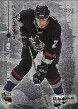 #87 Mattias Ohlund - Vancouver Canucks - 1998-99 Upper Deck Black Diamond Hockey