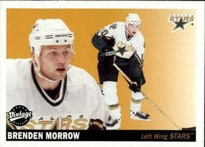 #87 Brenden Morrow - Dallas Stars - 2002-03 Upper Deck Vintage Hockey