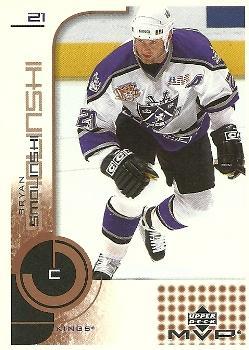 #87 Bryan Smolinski - Los Angeles Kings - 2002-03 Upper Deck MVP Hockey