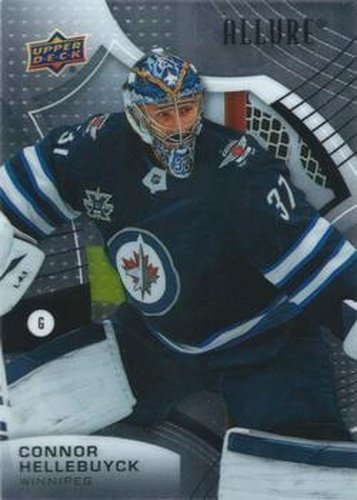 #87 Connor Hellebuyck - Winnipeg Jets - 2021-22 Upper Deck Allure Hockey