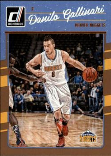 #87 Danilo Gallinari - Denver Nuggets - 2016-17 Donruss Basketball