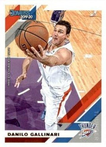 #87 Danilo Gallinari - Oklahoma City Thunder - 2019-20 Donruss Basketball