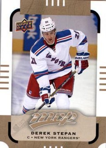 #87 Derek Stepan - New York Rangers - 2015-16 Upper Deck MVP Hockey