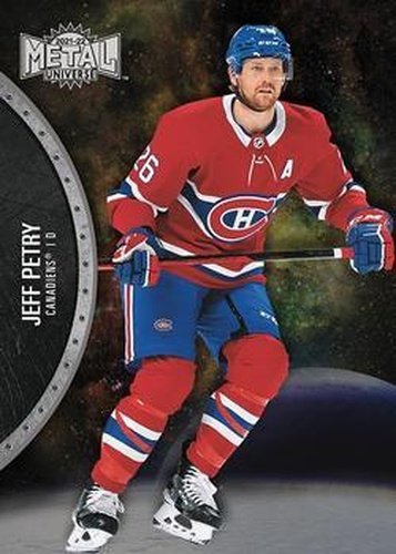 #87 Jeff Petry - Montreal Canadiens - 2021-22 Skybox Metal Universe Hockey