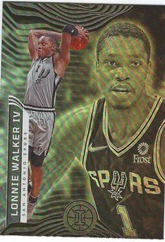 #87 Lonnie Walker IV - San Antonio Spurs - 2021-22 Panini Illusions Basketball