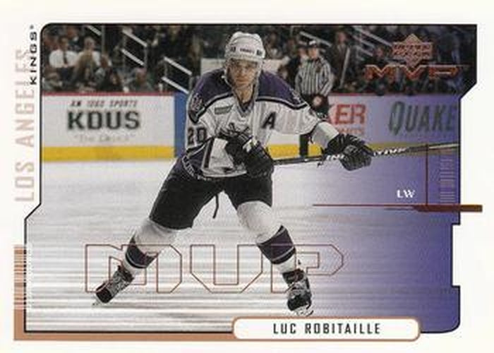#87 Luc Robitaille - Los Angeles Kings - 2000-01 Upper Deck MVP Hockey